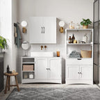 Wastafelmeubel – Extra lange onderkast – Wit