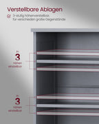 Wastafelkast – extra lang met 2 deuren – duifgrijs