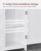 Badkamermeubel – 30 x 60 x 80 cm – met 3 lades