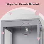 Badkamermeubel – Vrijstaande kast, strak design