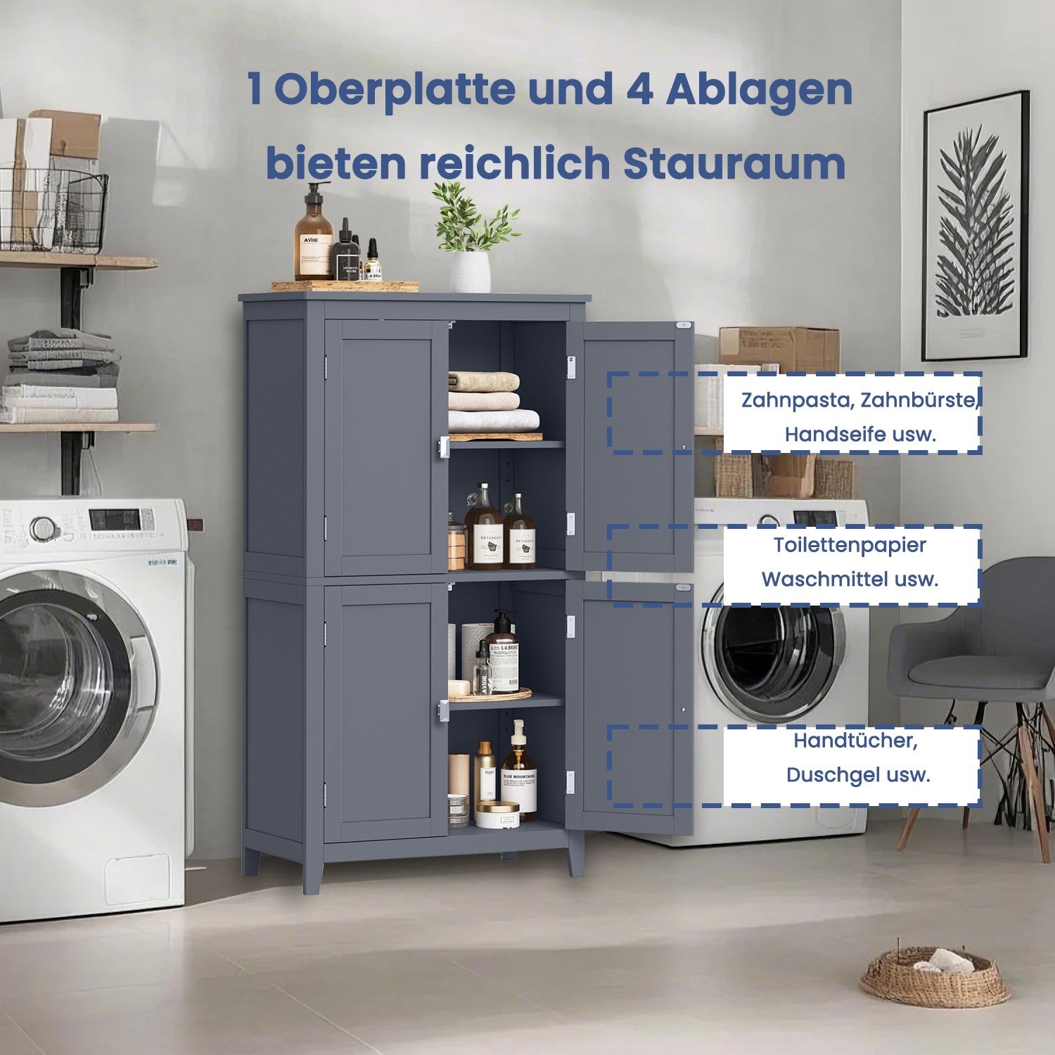 Badkamerkast, keukenkast, badkamerkast