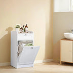 Badkamerkast – Met Wasmand – 40 x 40 x 80,2 cm