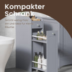 Badkamerkastje – Smal kastje voor toiletpapier, compact ontwerp