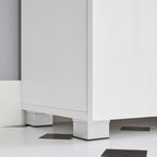 Wastafelmeubel – Met dubbele deuren – Wit