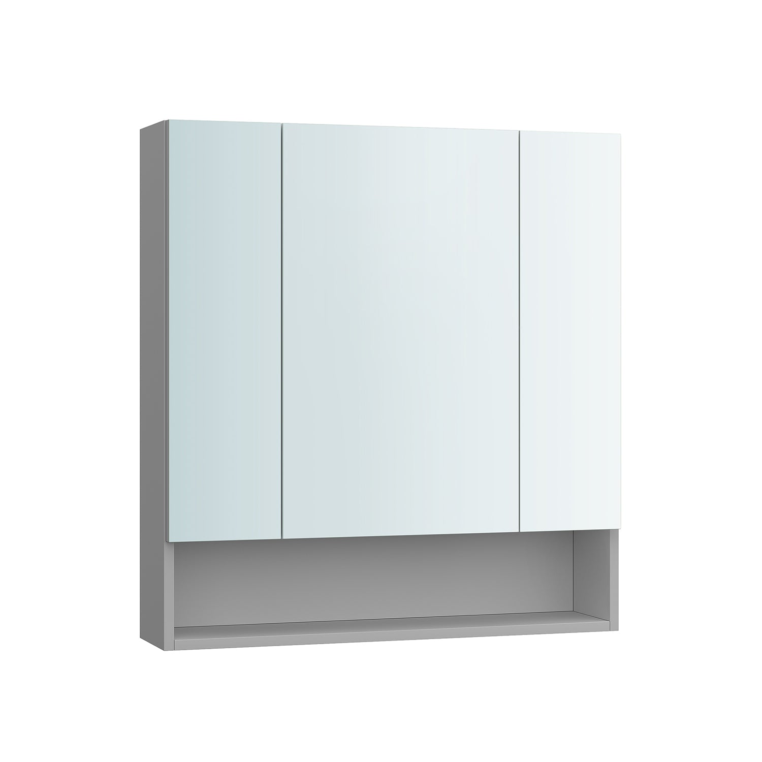 Badkamermeubel – met 3 deuren – 16,5 × 70 × 75 cm