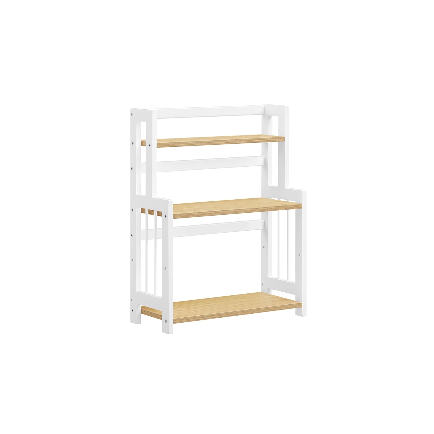 Kruidenrek met 3 niveaus – Ruimtebesparend – Bruin / Zwart