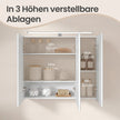 Bed - Metaal met LED, USB en Opbergruimte - Vintagebruin-zwart - 214,2 x 97,0 x 100,2 cm