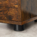 Badkamerkast - Ladekast - 3 lades - Vintage bruin