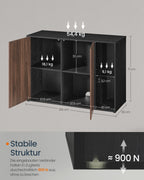 Dressoir – met verlichting & toolless technologie