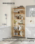Bamboe plank met zes niveaus – Natuurlijk beige