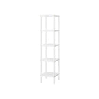 Badkamerplank – smal – met 5 niveaus – wolkwit