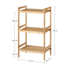 Badkamerrek - Wandrek - Houten badkamerplank - Badkamermeubel