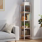 Badkamerplank 5 niveaus, smalle plank staand, multifunctioneel opbergrek