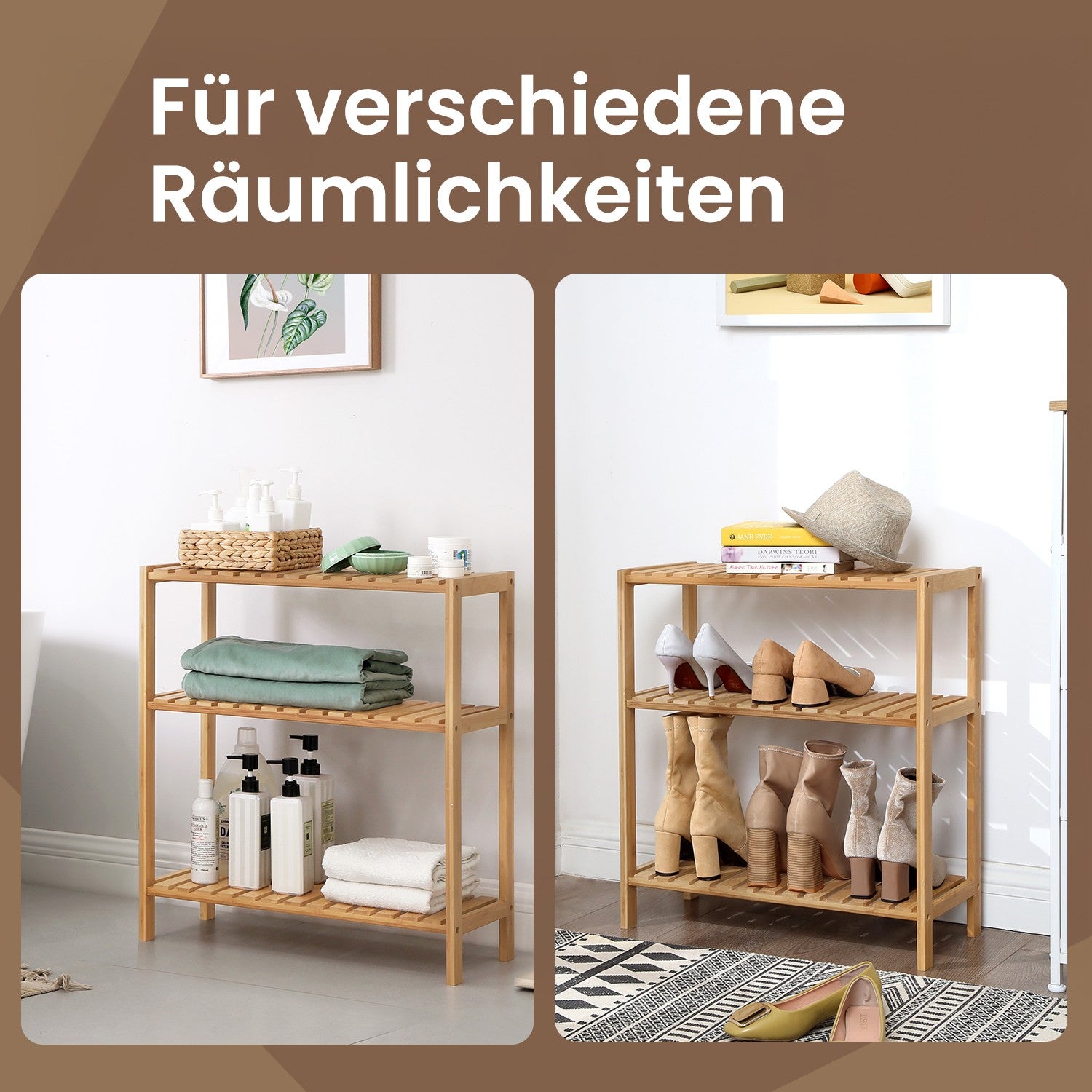 Badkamerplank – Bamboe