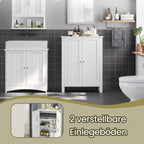 Badkamermeubel, vrijstaande badkamerkast, opbergkast