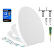Toiletbril met Kinderzitje – Ovaal – Soft-Close – Afneembaar – Wit
