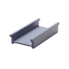Badplank - Bamboe badrek - Verstelbaar (75-109) x 23 x 4,5 cm - Grijs