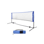 Badmintonnet - Verstelbaar tennisnet - 3 meter - Blauw