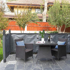 Balkonbekleding - Privacybescherming - 6 x 0,9 m - Grijs