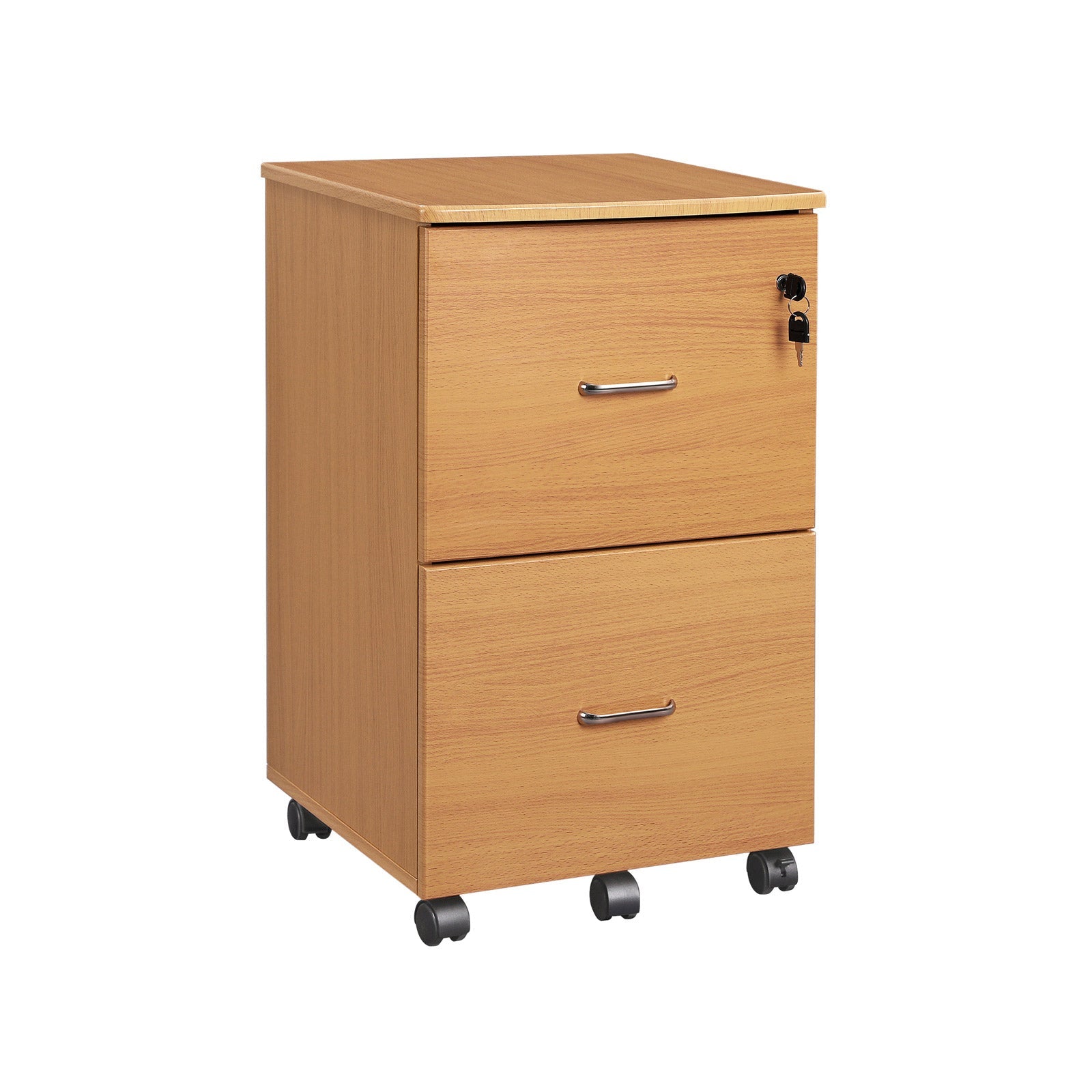 Rolcontainer – Verrijdbaar met slot – Granietzwart