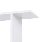 Boekenkast – 6 niveaus – decoratief – wit