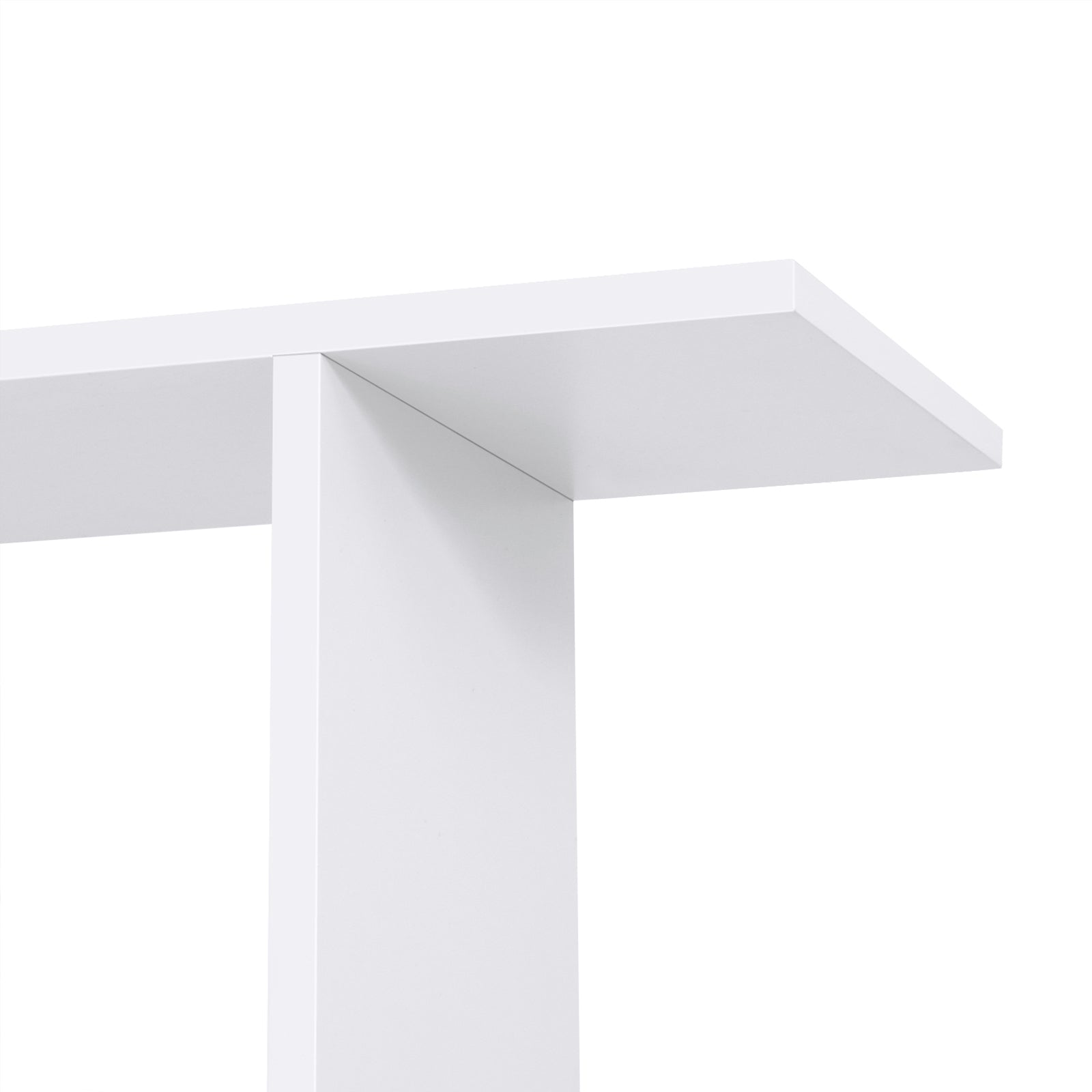 Boekenkast – 6 niveaus – decoratief – wit