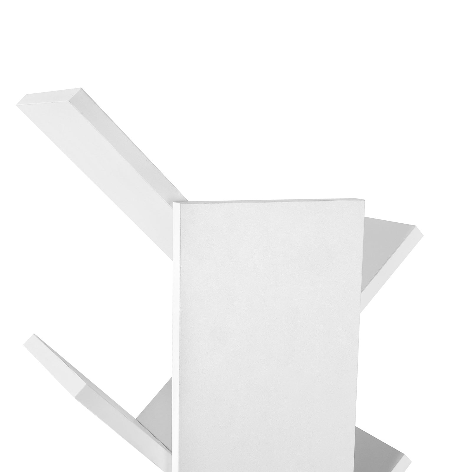 Boekenkast - Staande kast - 8 niveaus - Wit