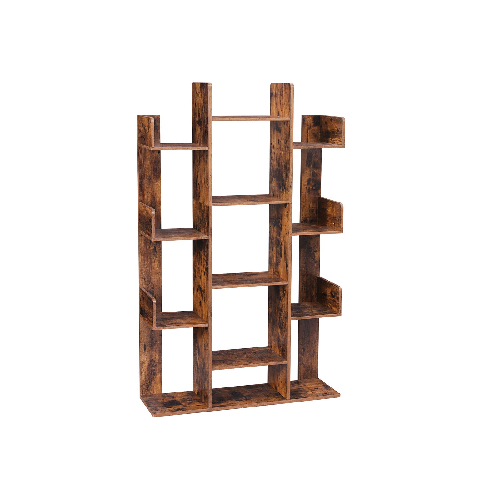 Boekenkast - Boomvormige boekenplank - Vintage bruin