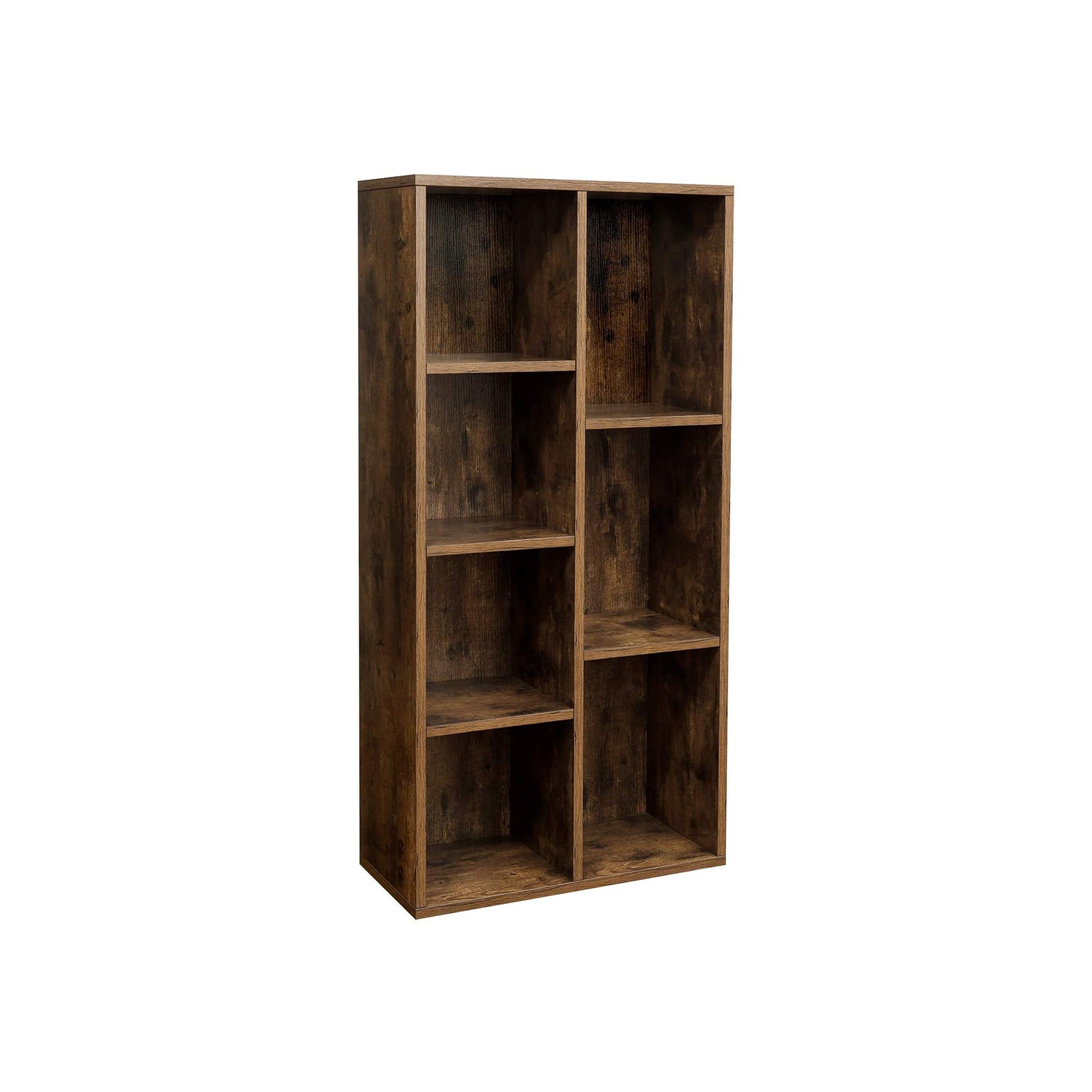 Boekenkast - Staande plankenkast - Woonkamerkast - Vintage bruin