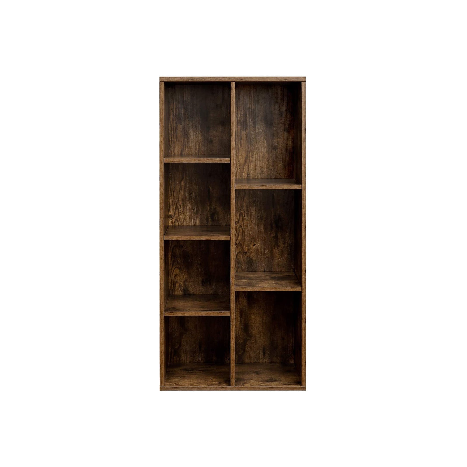 Boekenkast - Staande plankenkast - Woonkamerkast - Vintage bruin