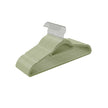 Kledinghangers – Antislip fluweel – Set van 20 – Wit