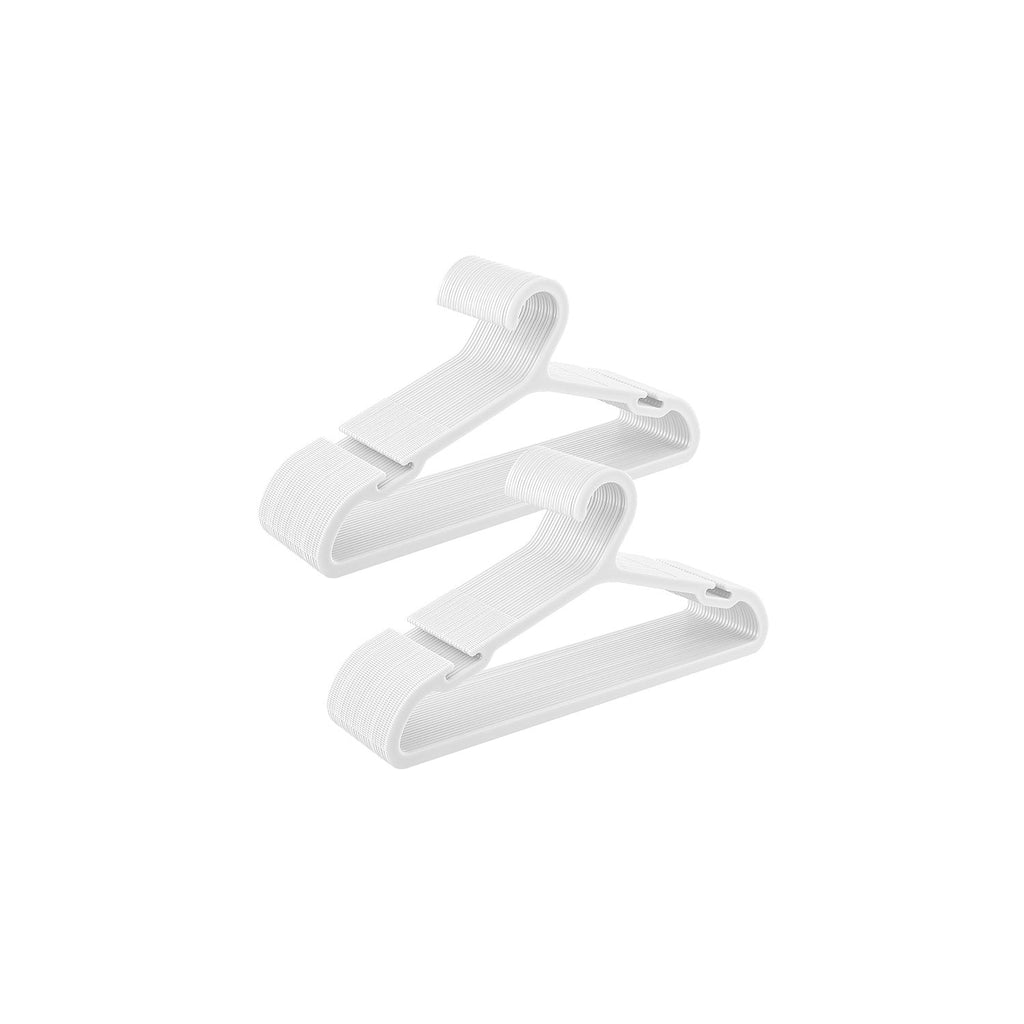 Kleerhangers Kunststof Set Van 50 41,7 Cm Breed Inktzwart