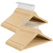 Houten Kledinghangers – Set van 50 – Berkenhout – 360° Draaibare Haak – Ruimtebesparend – Naturel