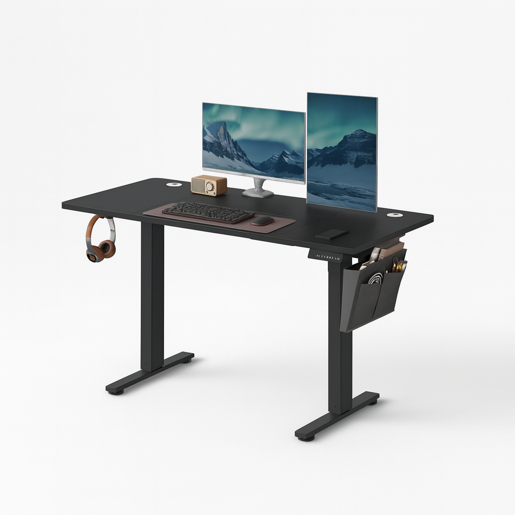 Elektrisch Bureau - In hoogte verstelbaar - 4 geheugenstanden - USB C Snellader - 120 tm 180 x 80