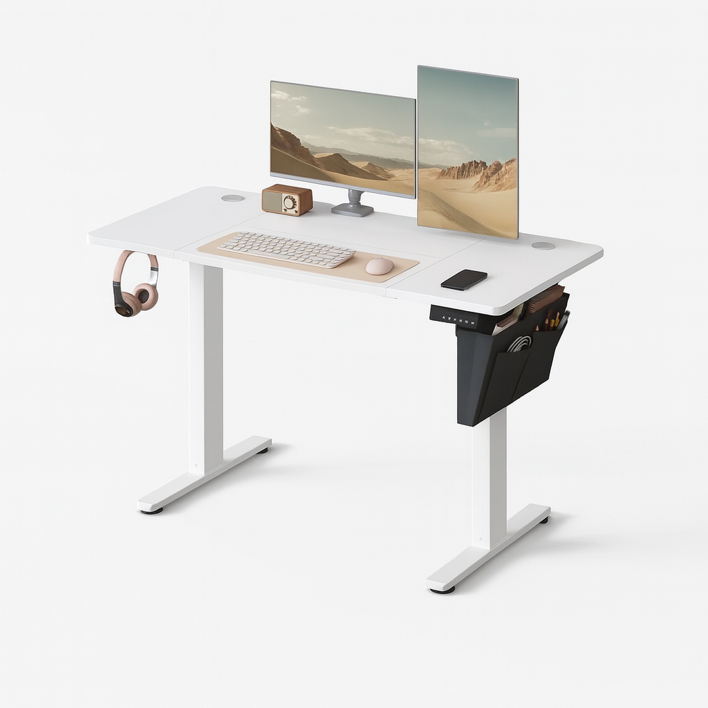 Elektrisch Bureau - In hoogte verstelbaar - 4 geheugenstanden - USB C Snellader - 120 tm 180 x 80