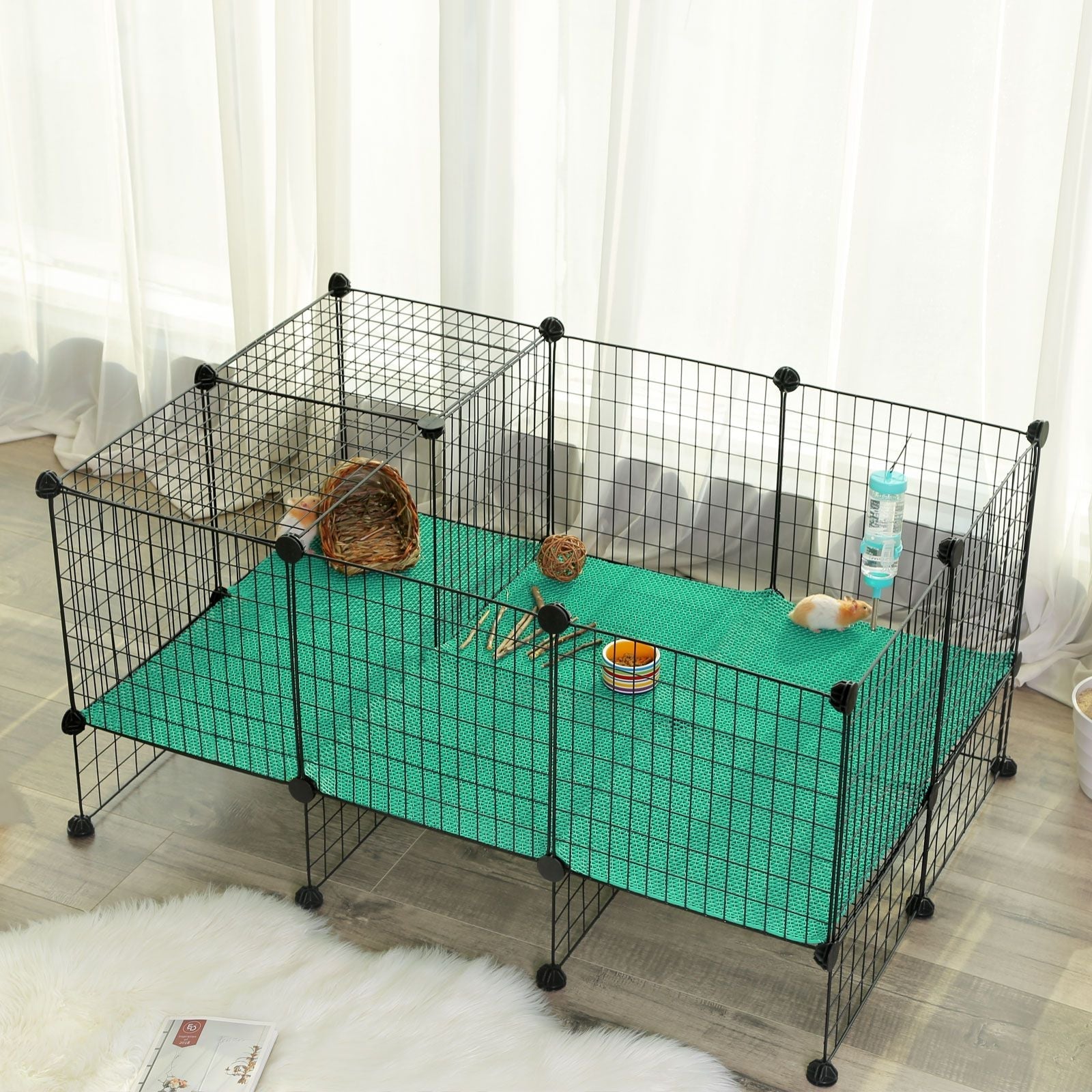 Hondenkooi – Flexibel en veilig – Zwart