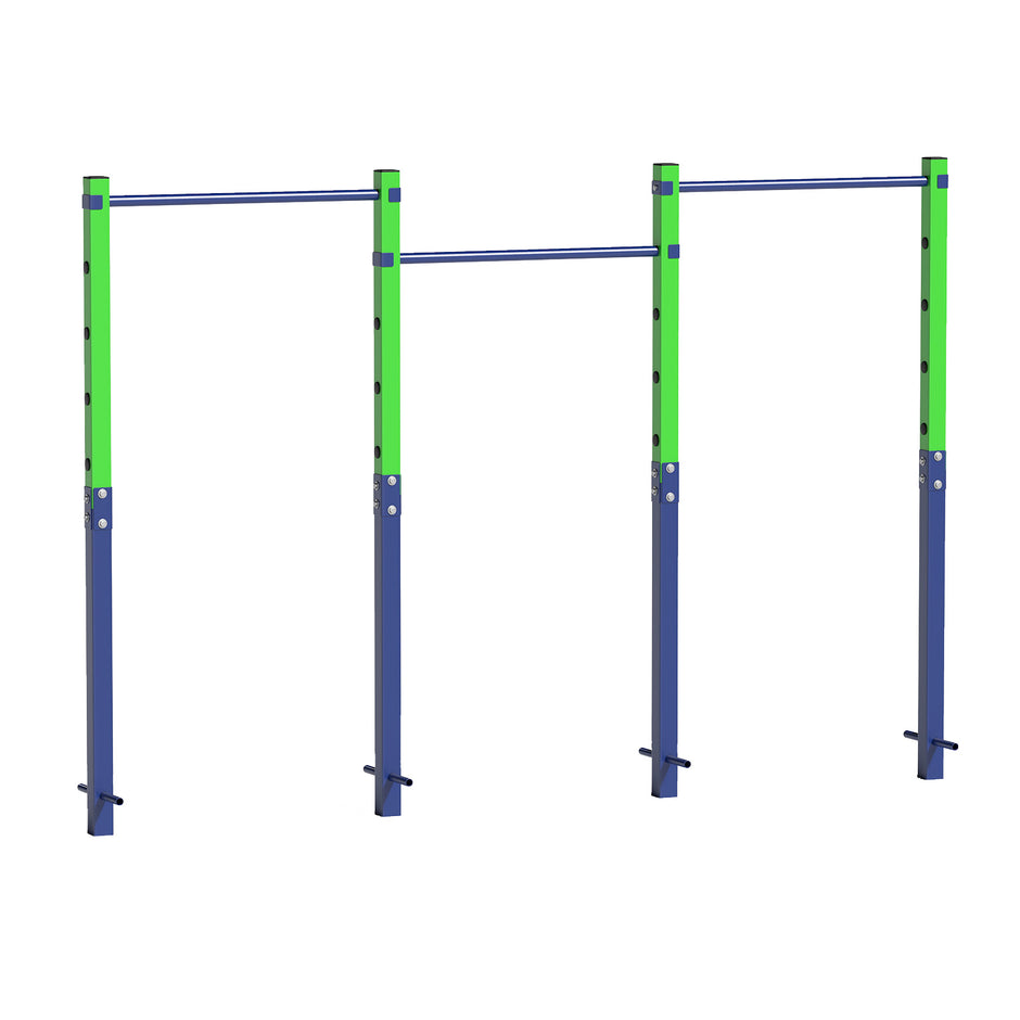 Dragstång, – höjdjusterbar cm, i galvaniserat stål, max – 80-172 330 kg