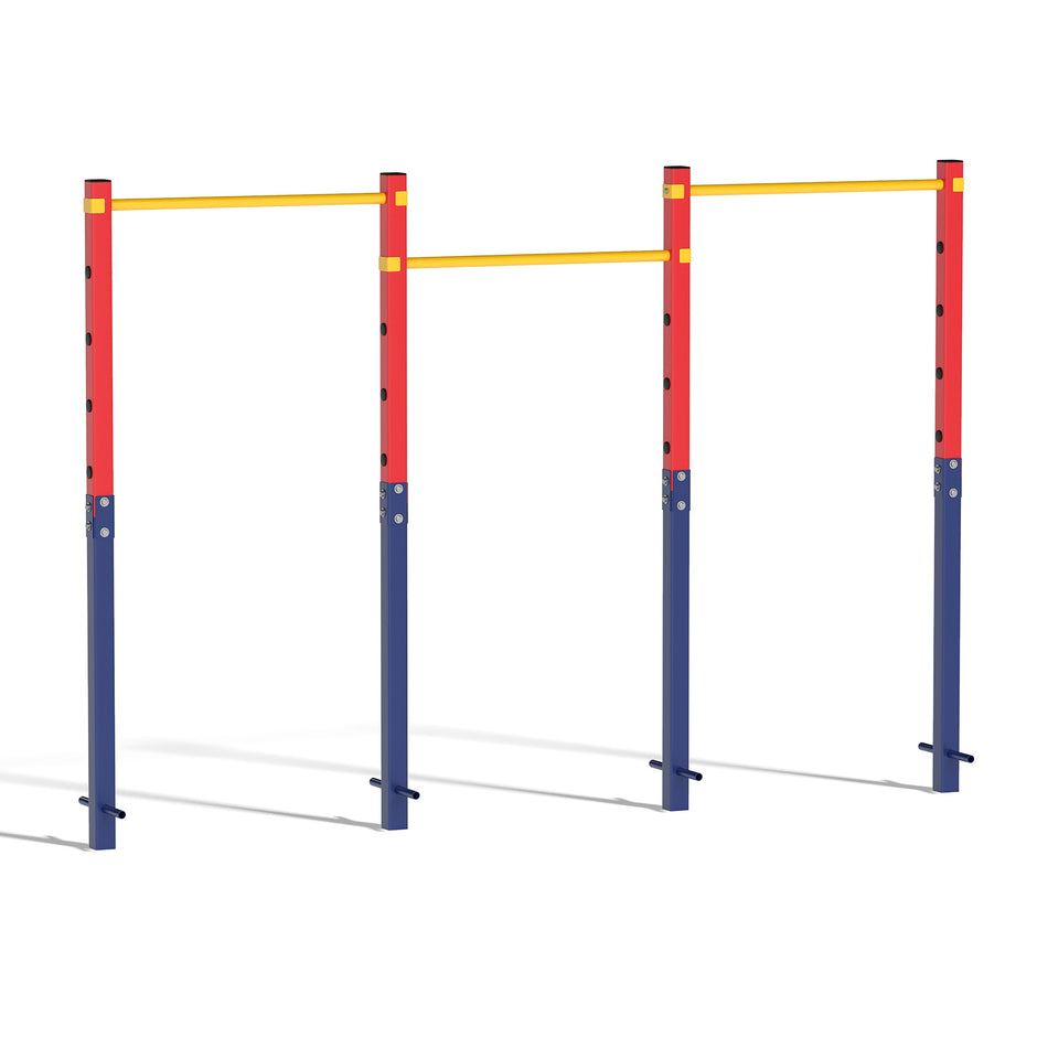 Dragstång, – höjdjusterbar cm, i galvaniserat stål, max – 80-172 330 kg