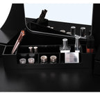 Kaptafel - Make-up tafel met spiegel en lades - Cosmetica tafel - Zwart