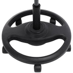 Werkkruk – Ergonomisch en draaibaar – Zwart