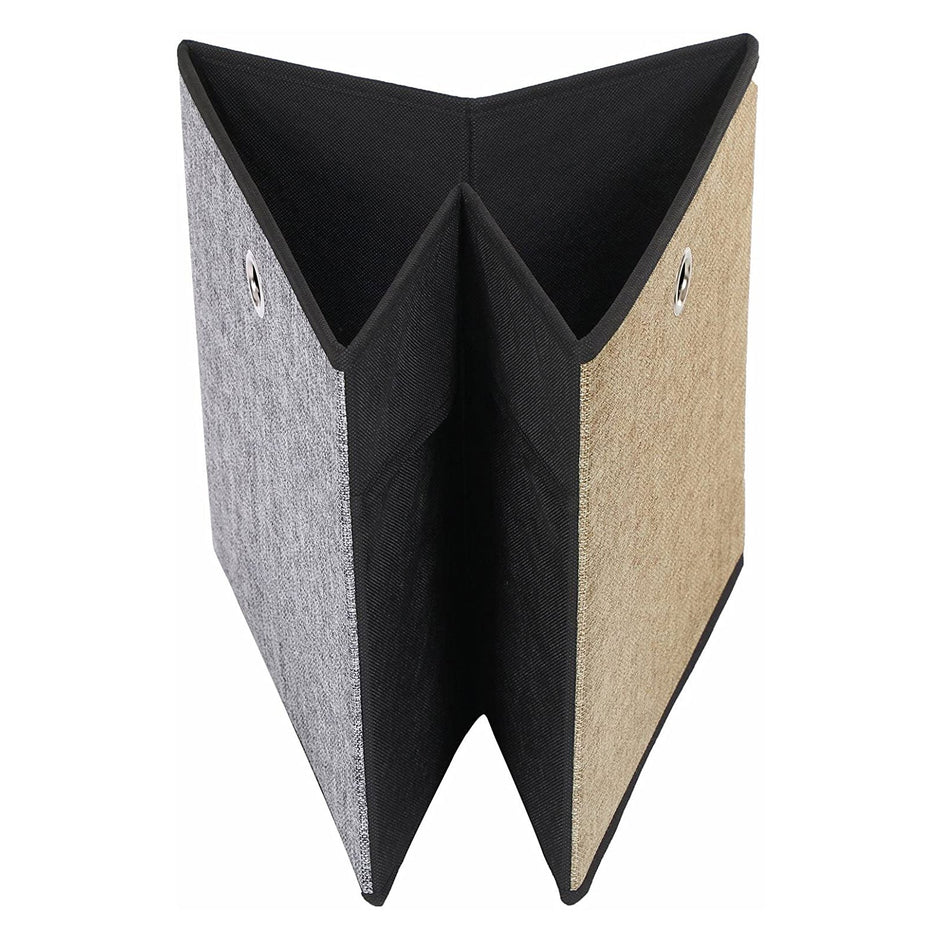 Opbergdozen – Opvouwbaar – Set van 6 – Bruin/Grijs/Zwart