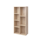Boekenkast – 7 vakken – eikenkleur