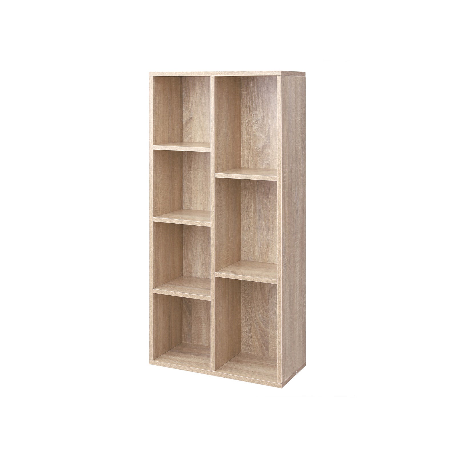 Boekenkast – 7 vakken – eikenkleur