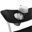 Campingstoelen – Set van 2 met armleuning en bekerhouder – Zwart