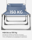 Ligstoel – Opvouwbaar en lichtgewicht – Blauw