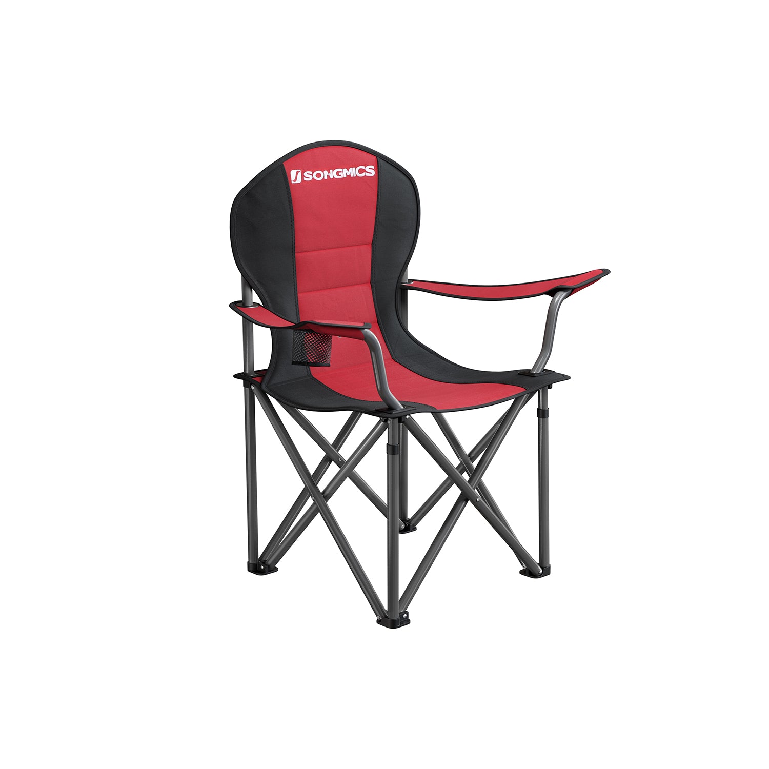 Campingstoel – Schuimgevulde zitting – Rood