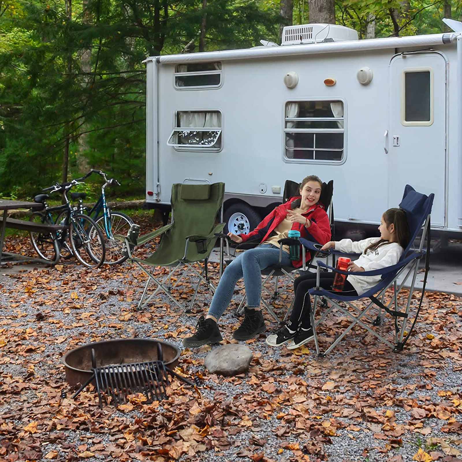 Campingstoel – groen