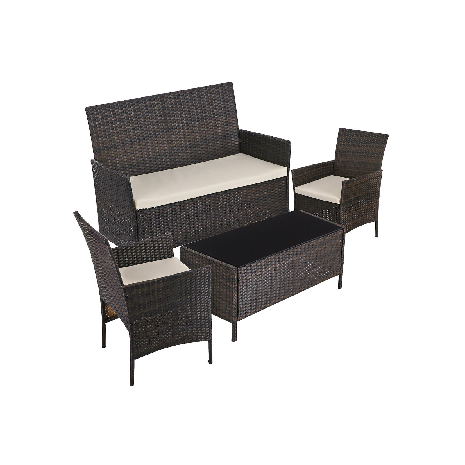 Tuinmeubelset – Comfortabel en stijlvol – Grijs