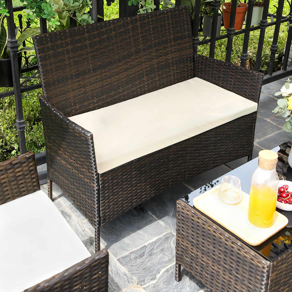 Tuinmeubelset – Comfortabel en stijlvol – Grijs