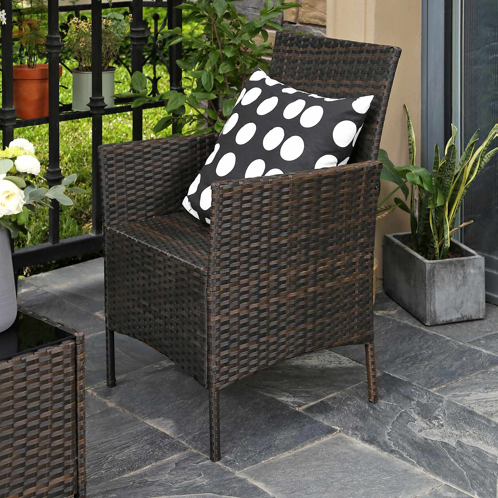 Tuinmeubelset – Comfortabel en stijlvol – Grijs